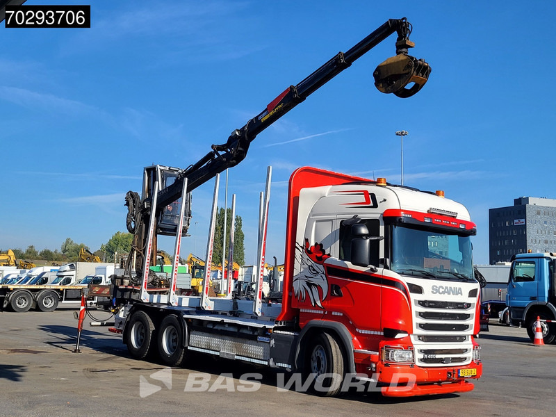 Scania R450 R 6X4 NL-Truck Kesla 2110T Crane Kran Holztransport Manual ACC Xenon Euro 6 - Timber truck, Crane truck: picture 3 Scania R450 R 6X4 NL-Truck Kesla 2110T Crane Kran Holztransport Manual ACC Xenon Euro 6 - Timber truck, Crane truck: picture 3