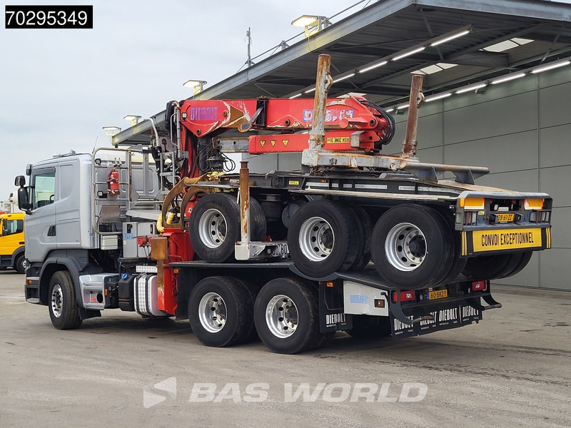 Scania R580 R 6X4 NL-Truck Diebolt D28.81 Kran Crane Holztransport + Dolly Retarder Euro 6 - Timber truck, Crane truck: picture 2 Scania R580 R 6X4 NL-Truck Diebolt D28.81 Kran Crane Holztransport + Dolly Retarder Euro 6 - Timber truck, Crane truck: picture 2