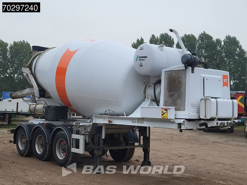 Schwing-Stetter 71/320.AC3 12m3 Concrete Beton Liftaxle - Concrete mixer semi-trailer: picture 3 Schwing-Stetter 71/320.AC3 12m3 Concrete Beton Liftaxle - Concrete mixer semi-trailer: picture 3
