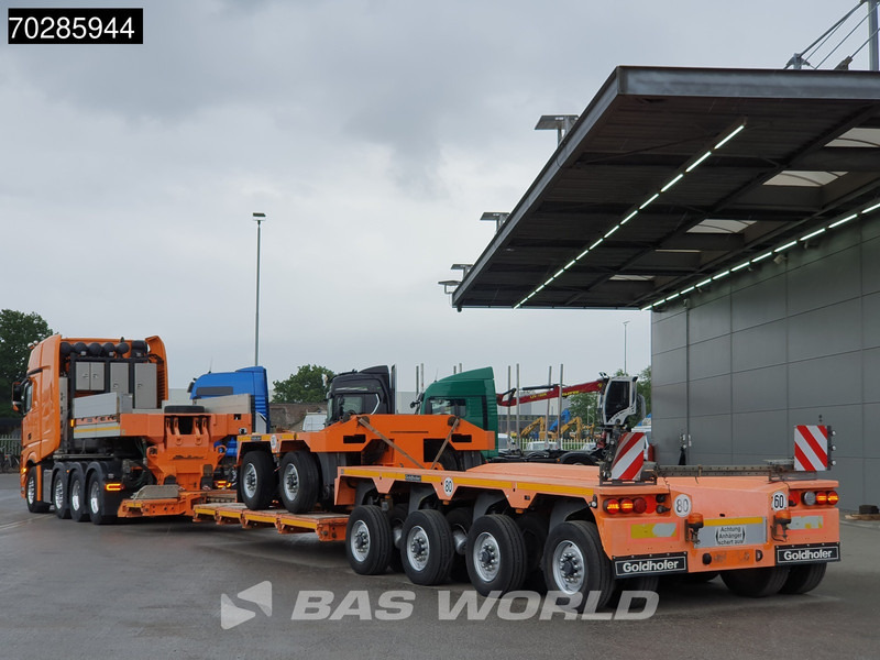 Mercedes-Benz Actros 8X4 180T GigaSpace Retarder Hydrauliek BigAxle Alcoa´s // Lowbed Trailer / 6 Axles / Hydraulic Pendle Axles / Extendable - Tractor unit: picture 3 Mercedes-Benz Actros 8X4 180T GigaSpace Retarder Hydrauliek BigAxle Alcoa´s // Lowbed Trailer / 6 Axles / Hydraulic Pendle Axles / Extendable - Tractor unit: picture 3