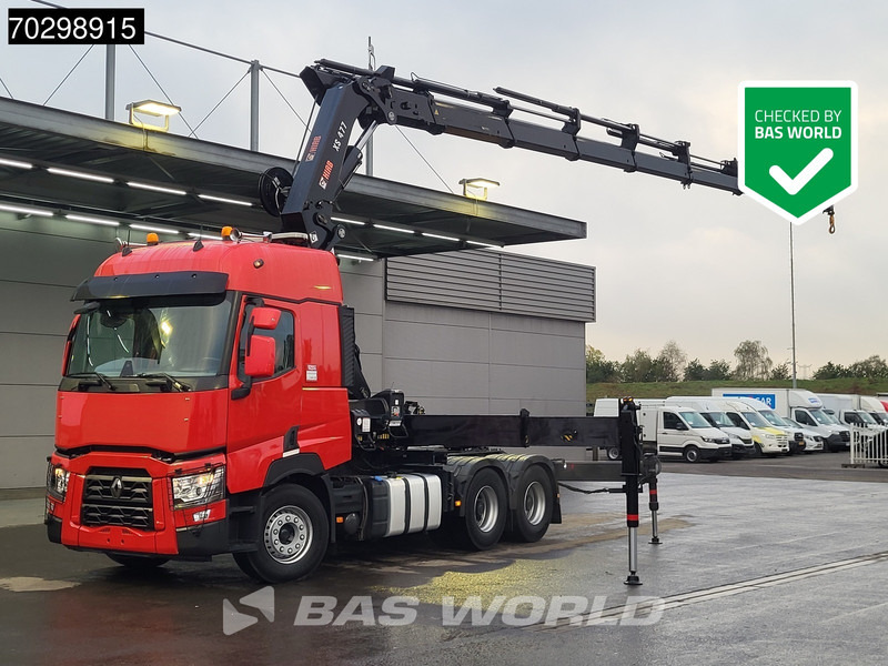 Renault T 520 6X4 Hiab 477E-7 HIDUO Crane Kran Big-Axle Euro 6 - Tractor unit: picture 1 Renault T 520 6X4 Hiab 477E-7 HIDUO Crane Kran Big-Axle Euro 6 - Tractor unit: picture 1