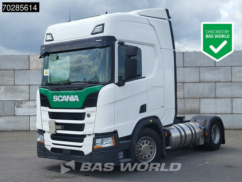 Scania R410 4X2 LNG! Retarder 2x Tanks Full-Air ACC Euro 6 - Tractor unit: picture 1 Scania R410 4X2 LNG! Retarder 2x Tanks Full-Air ACC Euro 6 - Tractor unit: picture 1