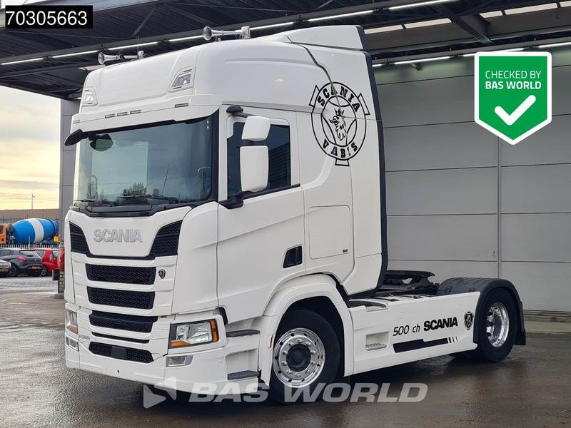 Scania R500 4X2 Full-Air Retarder 2xTanks Alcoa's Standklima - Tractor unit: picture 1 Scania R500 4X2 Full-Air Retarder 2xTanks Alcoa's Standklima - Tractor unit: picture 1