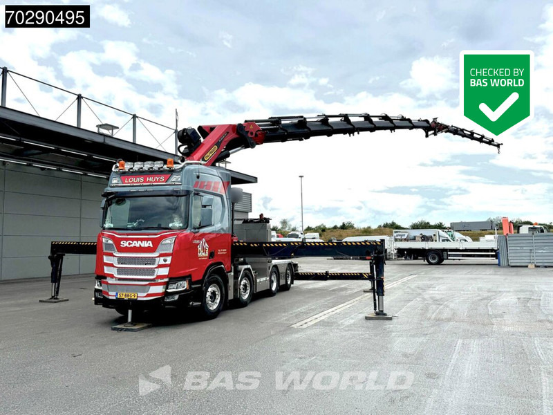 Scania R500 8X2 NL-Truck Palfinger PK165002 TEC 7 Crane Winch Fly-Jib Retarder Lift+steering - Tractor unit: picture 1 Scania R500 8X2 NL-Truck Palfinger PK165002 TEC 7 Crane Winch Fly-Jib Retarder Lift+steering - Tractor unit: picture 1