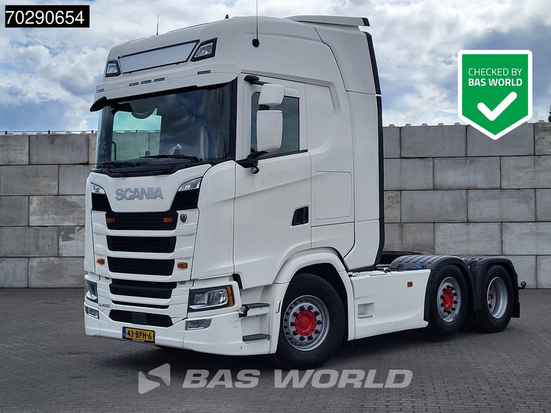 Scania S450 S 6X2 NL-Truck APK '26 Retarder Full-Air Standklima Lift+Lenkachse 2xTanks Navi ACC - Tractor unit: picture 1 Scania S450 S 6X2 NL-Truck APK '26 Retarder Full-Air Standklima Lift+Lenkachse 2xTanks Navi ACC - Tractor unit: picture 1