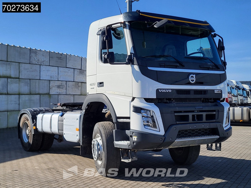 Tractor unit Volvo FMX 420 4X4 4x4 Allrad Big-Axle Drumbrakes Hydraulik: picture 14
