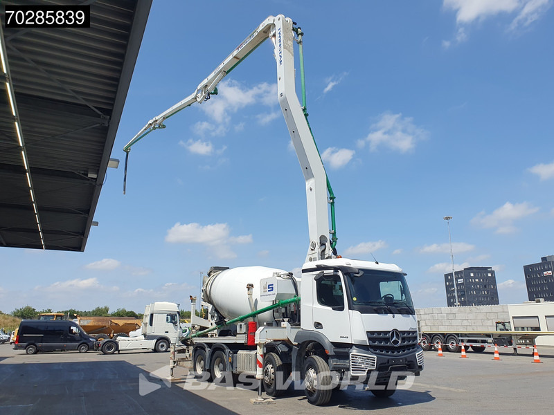 Mercedes-Benz Arocs 3243 8X4 9m3 Sermac Twinstar 4Z28 PUMI Steelsuspension Big-Axle Euro 6 - Truck: picture 3 Mercedes-Benz Arocs 3243 8X4 9m3 Sermac Twinstar 4Z28 PUMI Steelsuspension Big-Axle Euro 6 - Truck: picture 3