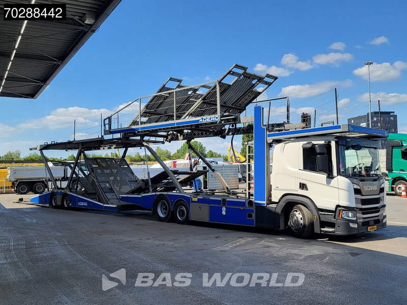 Scania P450 6X2 NL-Truck Car transporter Retarder Standklima Navi ACC LED Euro 6 - Truck: picture 3 Scania P450 6X2 NL-Truck Car transporter Retarder Standklima Navi ACC LED Euro 6 - Truck: picture 3