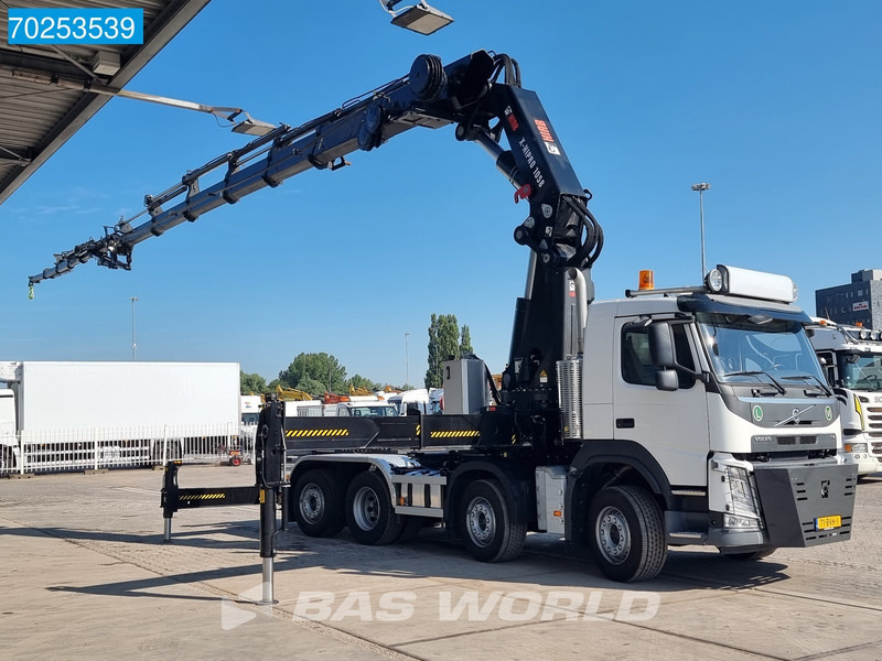 Volvo FM 420 8X2 Repaired Damage Hiab X-Hipro 1058E-6 Kran Crane Lift-Lenkachse - Truck, Crane truck: picture 3 Volvo FM 420 8X2 Repaired Damage Hiab X-Hipro 1058E-6 Kran Crane Lift-Lenkachse - Truck, Crane truck: picture 3