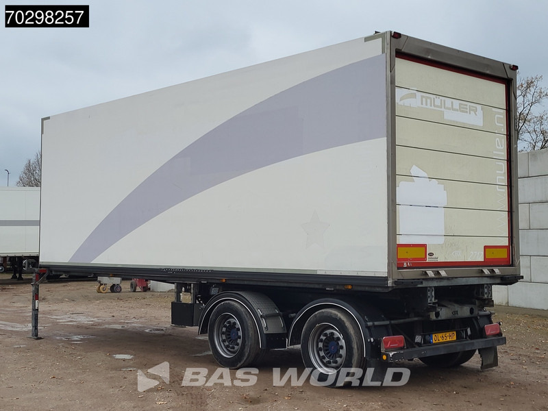 Van Eck OT-21 TUV 06/26 City LZV Steeringaxle Flower Width - Refrigerator semi-trailer: picture 2 Van Eck OT-21 TUV 06/26 City LZV Steeringaxle Flower Width - Refrigerator semi-trailer: picture 2