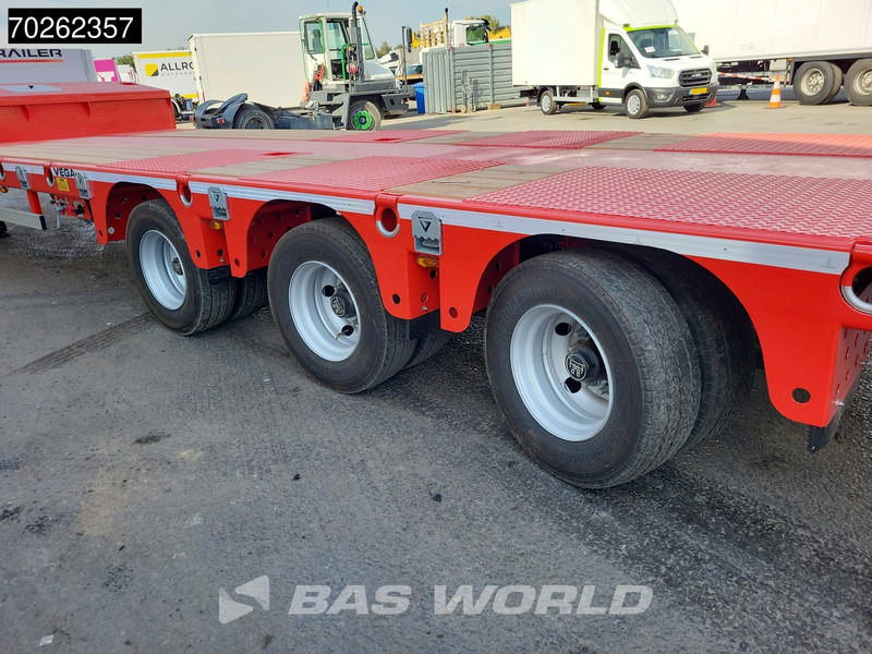 New Low loader semi-trailer Vega Lowbed 2 axles NEW Hydr. Ramps. Lift+Steering Axle: picture 11