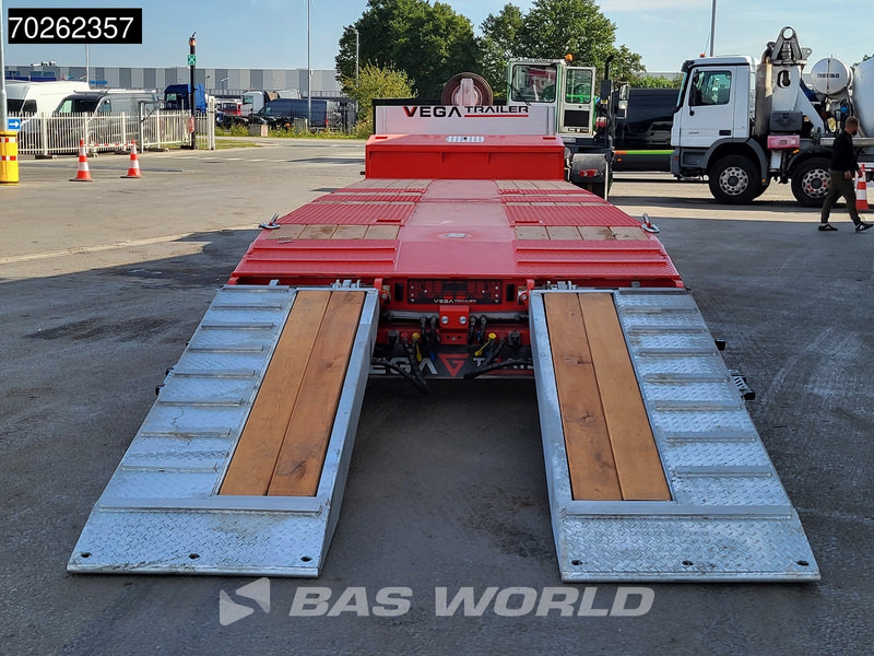 New Low loader semi-trailer Vega Lowbed 2 axles NEW Hydr. Ramps. Lift+Steering Axle: picture 9