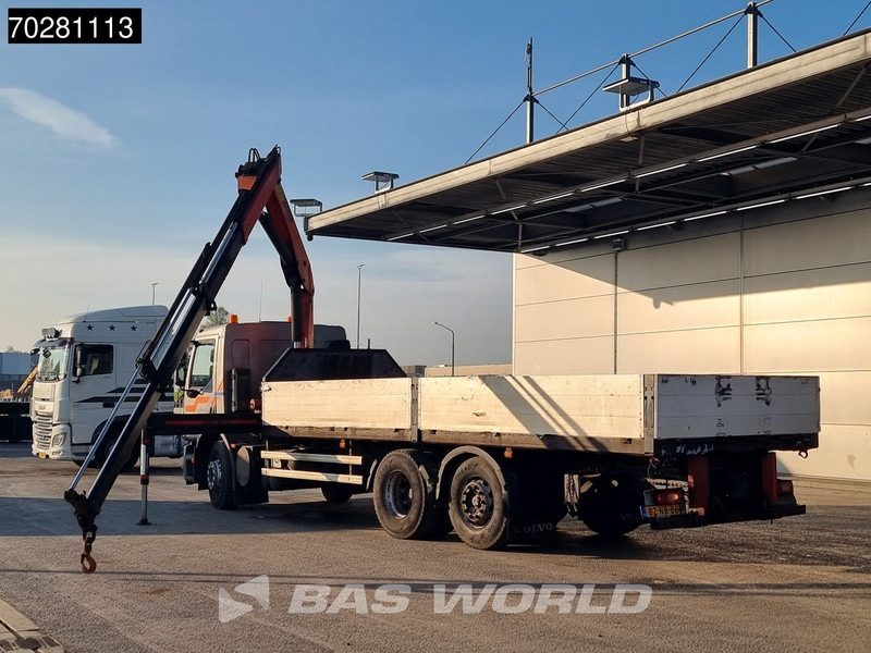 Dropside/ Flatbed truck, Crane truck Volvo FE 280 6X2 NL-Truck Palfinger PK15500 Kran Crane Manual Liftachse Euro 4: picture 6