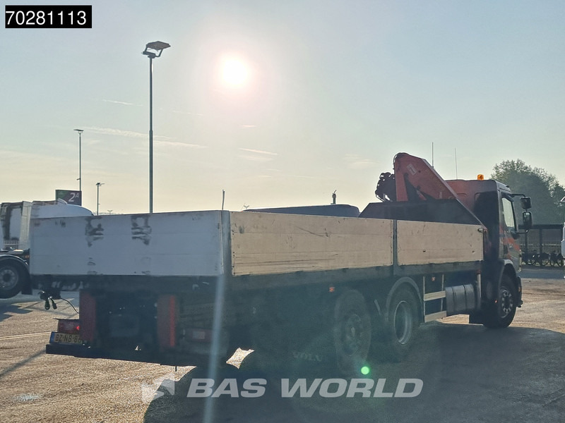 Dropside/ Flatbed truck, Crane truck Volvo FE 280 6X2 NL-Truck Palfinger PK15500 Kran Crane Manual Liftachse Euro 4: picture 10