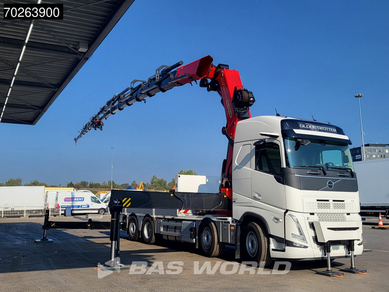 Volvo FH 500 8X2 Palfinger PK110002 SH Crane + Fly-Jib Winch VEB+ Euro 6 - Dropside/ Flatbed truck, Crane truck: picture 3 Volvo FH 500 8X2 Palfinger PK110002 SH Crane + Fly-Jib Winch VEB+ Euro 6 - Dropside/ Flatbed truck, Crane truck: picture 3