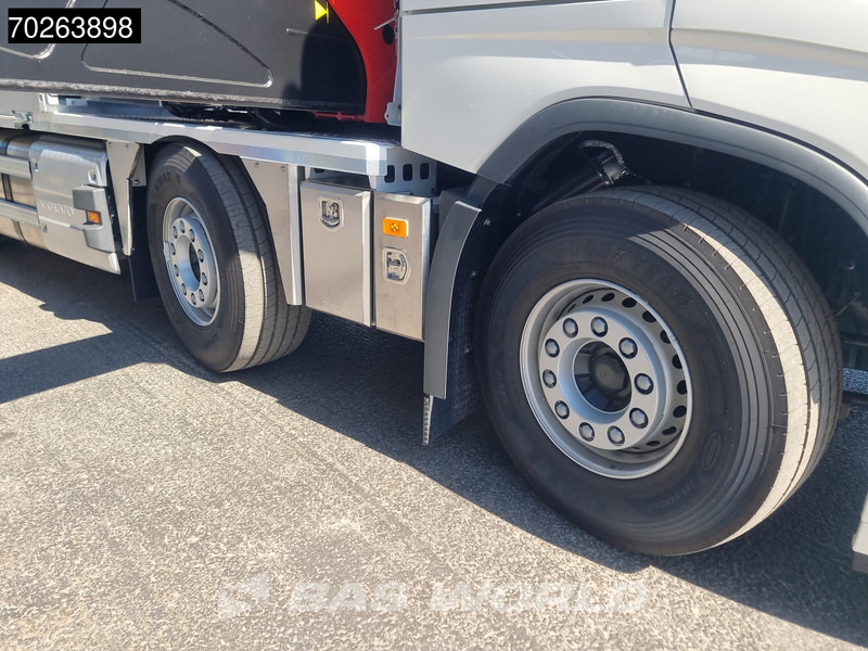 New Dropside/ Flatbed truck, Crane truck Volvo FH 500 8X2 Palfinger PK92002 SH JIB Kran Lift-Lenkachse Navi Euro 6: picture 18