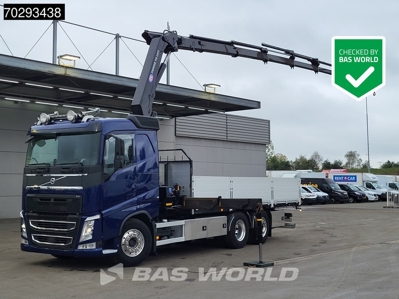 Volvo FH 500 FH 6X2 HMF 2620K-RC Crane Xenon Lift+Steering-Axle Automatic Euro 6 - Dropside/ Flatbed truck, Crane truck: picture 1 Volvo FH 500 FH 6X2 HMF 2620K-RC Crane Xenon Lift+Steering-Axle Automatic Euro 6 - Dropside/ Flatbed truck, Crane truck: picture 1