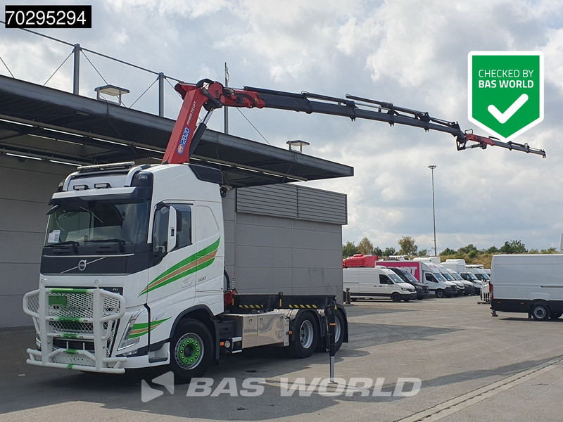 Volvo FH 500 FH 6X4 Full-Air Liftachse HMF 2820K-RCS Crane+JIB Remote Control I-ParkCool VDS LED Kran - Dropside/ Flatbed truck, Crane truck: picture 1 Volvo FH 500 FH 6X4 Full-Air Liftachse HMF 2820K-RCS Crane+JIB Remote Control I-ParkCool VDS LED Kran - Dropside/ Flatbed truck, Crane truck: picture 1