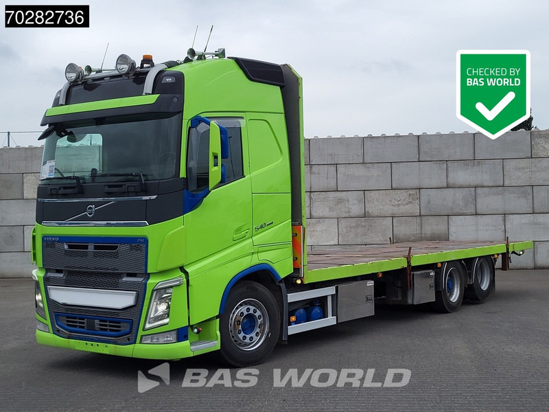 Volvo FH 540 FH 6X2 BigAxle Liftachse VEB+ Xenon Euro 6 - Dropside/ Flatbed truck: picture 1 Volvo FH 540 FH 6X2 BigAxle Liftachse VEB+ Xenon Euro 6 - Dropside/ Flatbed truck: picture 1