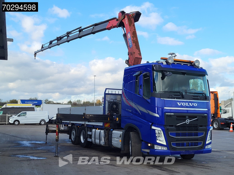Volvo FH 540 FH 6X2 HMF 3220-K7 Crane Kran Lift-Axle Big-Axle Xenon Automatic Euro 6 - Dropside/ Flatbed truck, Crane truck: picture 3 Volvo FH 540 FH 6X2 HMF 3220-K7 Crane Kran Lift-Axle Big-Axle Xenon Automatic Euro 6 - Dropside/ Flatbed truck, Crane truck: picture 3
