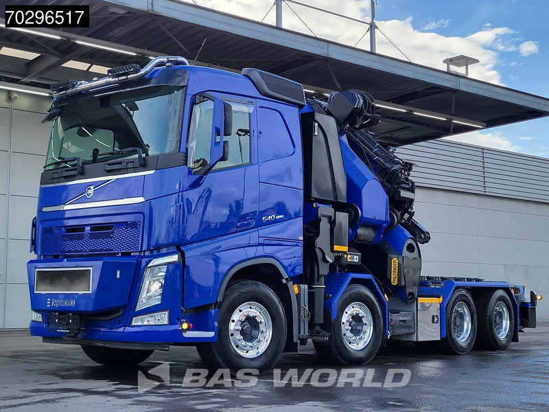 Volvo FH 540 FH 8X4 Palfinger PK165.002 TEC G Fly-Jib Winch Big-Axle VEB+ Euro 6 - Dropside/ Flatbed truck, Crane truck: picture 5 Volvo FH 540 FH 8X4 Palfinger PK165.002 TEC G Fly-Jib Winch Big-Axle VEB+ Euro 6 - Dropside/ Flatbed truck, Crane truck: picture 5