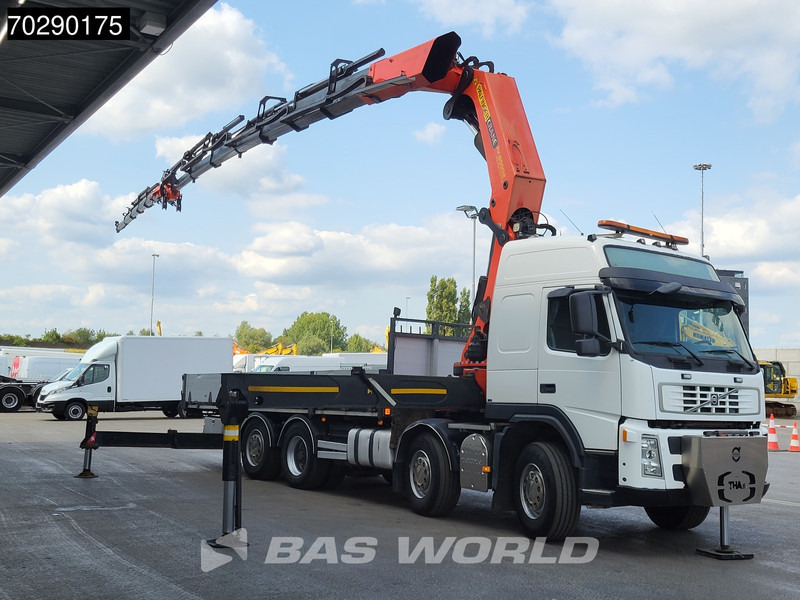 Volvo FM 480 8X2 Palfinger PK85002 Crane+Jib Lifting-Axle Big-Axle Automatic Euro 4 - Dropside/ Flatbed truck, Crane truck: picture 3 Volvo FM 480 8X2 Palfinger PK85002 Crane+Jib Lifting-Axle Big-Axle Automatic Euro 4 - Dropside/ Flatbed truck, Crane truck: picture 3