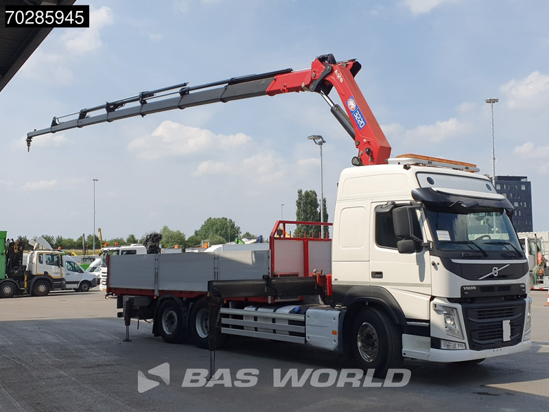 Volvo FM 500 6X2 HMF 3220-K7 Crane Kran Lift-Steering Axle Euro 6 - Dropside/ Flatbed truck, Crane truck: picture 3 Volvo FM 500 6X2 HMF 3220-K7 Crane Kran Lift-Steering Axle Euro 6 - Dropside/ Flatbed truck, Crane truck: picture 3