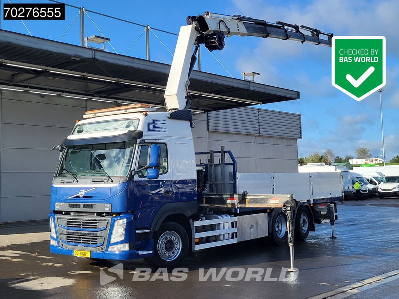 Volvo FM 500 FM 6X2 NL-Truck HMF 3220-K7 Kran Crane Winch Lift+Steering-Axle Euro 6 - Dropside/ Flatbed truck, Crane truck: picture 1 Volvo FM 500 FM 6X2 NL-Truck HMF 3220-K7 Kran Crane Winch Lift+Steering-Axle Euro 6 - Dropside/ Flatbed truck, Crane truck: picture 1