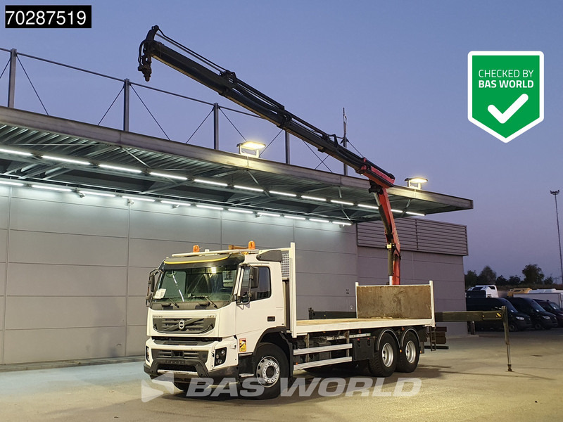 Volvo FMX 370 6X4 Palfinger PK18002 EH Crane Kran Automatic Euro 5 - Dropside/ Flatbed truck, Crane truck: picture 1 Volvo FMX 370 6X4 Palfinger PK18002 EH Crane Kran Automatic Euro 5 - Dropside/ Flatbed truck, Crane truck: picture 1
