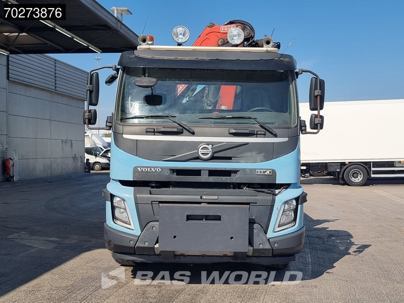 Tipper, Crane truck Volvo FMX 420 6X4 Fassi F155A.2.22 Crane 9m3 Big-Axle Automatic Euro 5: picture 17