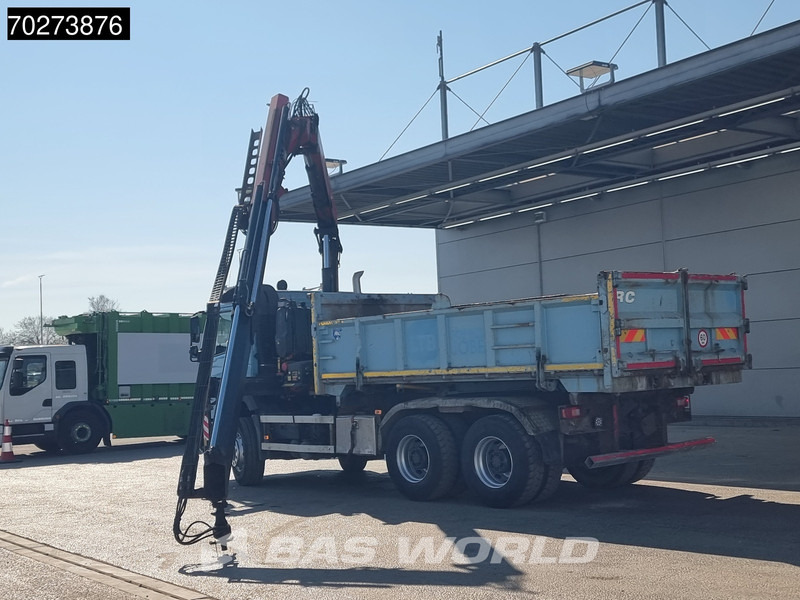 Tipper, Crane truck Volvo FMX 420 6X4 Fassi F155A.2.22 Crane 9m3 Big-Axle Automatic Euro 5: picture 7