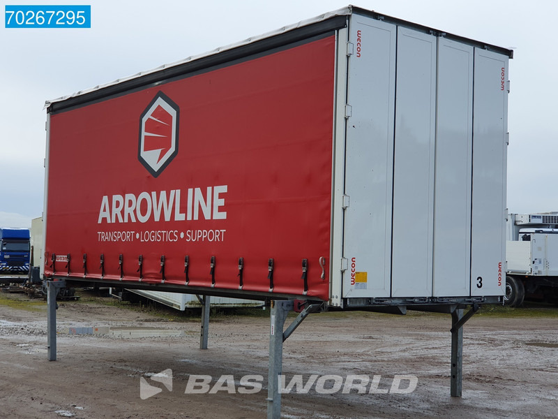 Curtainside swap body Wecon WPR 715 SG 8X2 Durchladesysteem 20FT / BDF / Wecon / BDF Swap Body: picture 5 Curtainside swap body Wecon WPR 715 SG 8X2 Durchladesysteem 20FT / BDF / Wecon / BDF Swap Body: picture 5