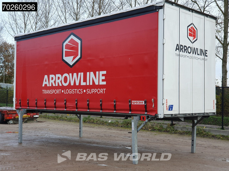 Curtainside swap body Wecon WPR 715 SG Durchladesysteem / LKW Aufbau auf Stützen: picture 6 Curtainside swap body Wecon WPR 715 SG Durchladesysteem / LKW Aufbau auf Stützen: picture 6