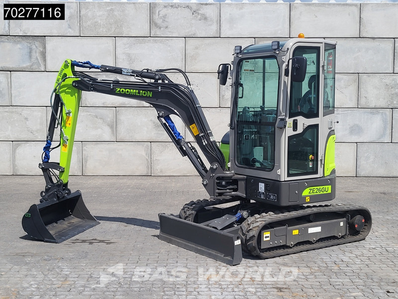 Zoomlion ZE26 GU A/C - CE CERTIFIED - Mini excavator: picture 3 Zoomlion ZE26 GU A/C - CE CERTIFIED - Mini excavator: picture 3