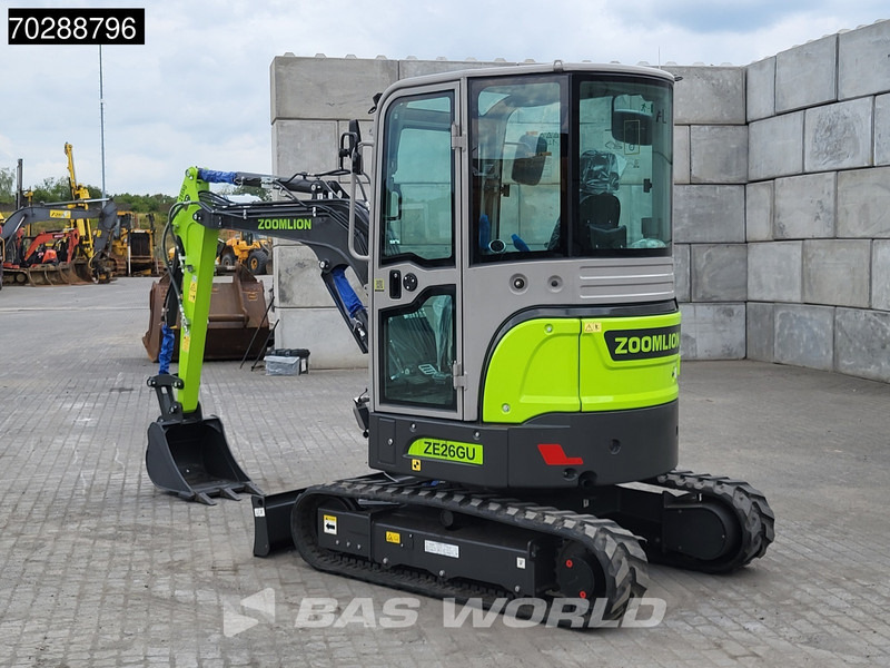 Zoomlion ZE26 GU CE CERTIFIED - Mini excavator: picture 3 Zoomlion ZE26 GU CE CERTIFIED - Mini excavator: picture 3