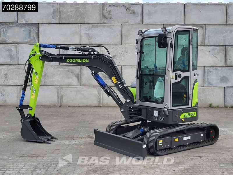 Zoomlion ZE26 GU CE CERTIFIED - Mini excavator: picture 2 Zoomlion ZE26 GU CE CERTIFIED - Mini excavator: picture 2