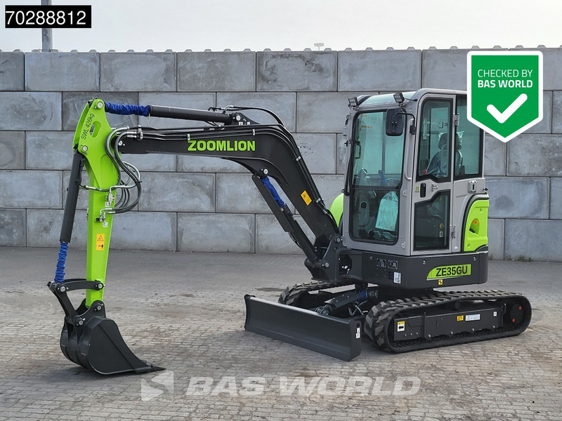 Zoomlion ZE35 GU FACTORY WARRANTY- A/C - CE CERTIFIED - Mini excavator: picture 1 Zoomlion ZE35 GU FACTORY WARRANTY- A/C - CE CERTIFIED - Mini excavator: picture 1