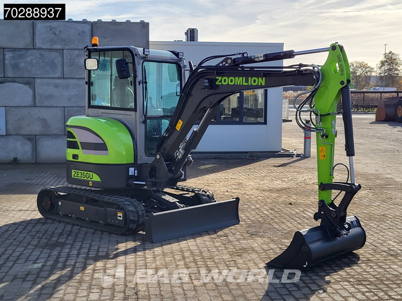 New Mini excavator Zoomlion ZE35 GU FACTORY WARRANTY - CW/3 BUCKETS- CE CERTIFIED: picture 8 New Mini excavator Zoomlion ZE35 GU FACTORY WARRANTY - CW/3 BUCKETS- CE CERTIFIED: picture 8