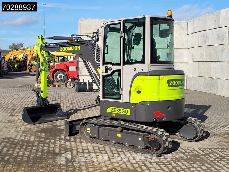Zoomlion ZE35 GU FACTORY WARRANTY - CW/3 BUCKETS- CE CERTIFIED - Mini excavator: picture 5 Zoomlion ZE35 GU FACTORY WARRANTY - CW/3 BUCKETS- CE CERTIFIED - Mini excavator: picture 5