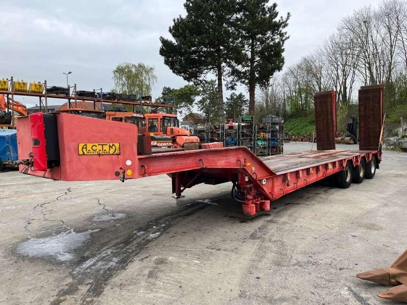 Actm 3 ESSIEUX - Low loader semi-trailer: picture 3 Actm 3 ESSIEUX - Low loader semi-trailer: picture 3