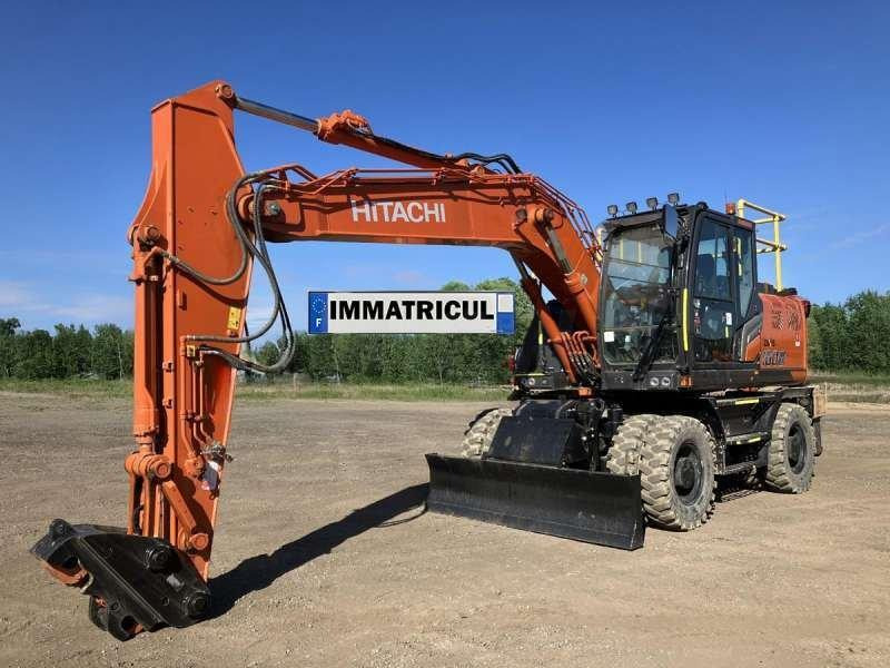 Hitachi ZX180W-7 - Wheel excavator: picture 1 Hitachi ZX180W-7 - Wheel excavator: picture 1