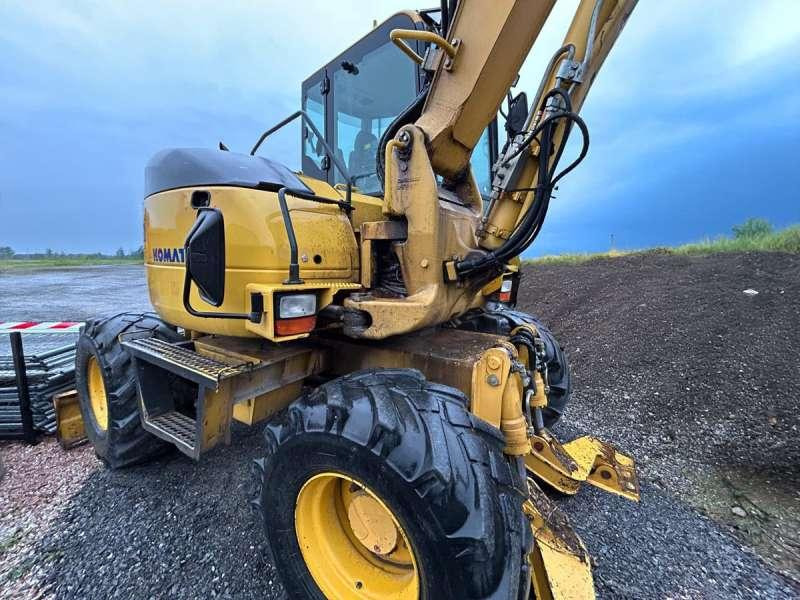 Komatsu PW98MR-6 - Wheel excavator: picture 5 Komatsu PW98MR-6 - Wheel excavator: picture 5