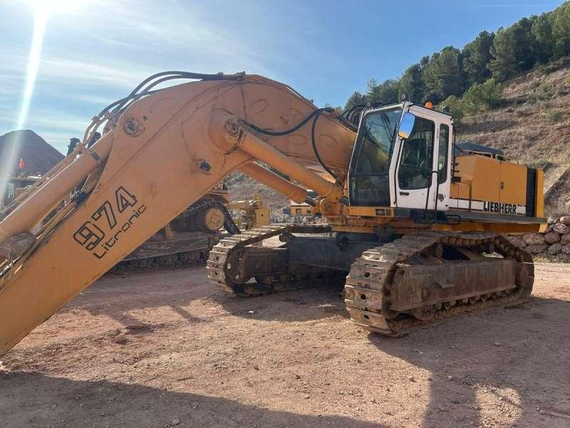 Liebherr Pelle sur Chenilles R974B LITRONIC - Crawler excavator: picture 1 Liebherr Pelle sur Chenilles R974B LITRONIC - Crawler excavator: picture 1