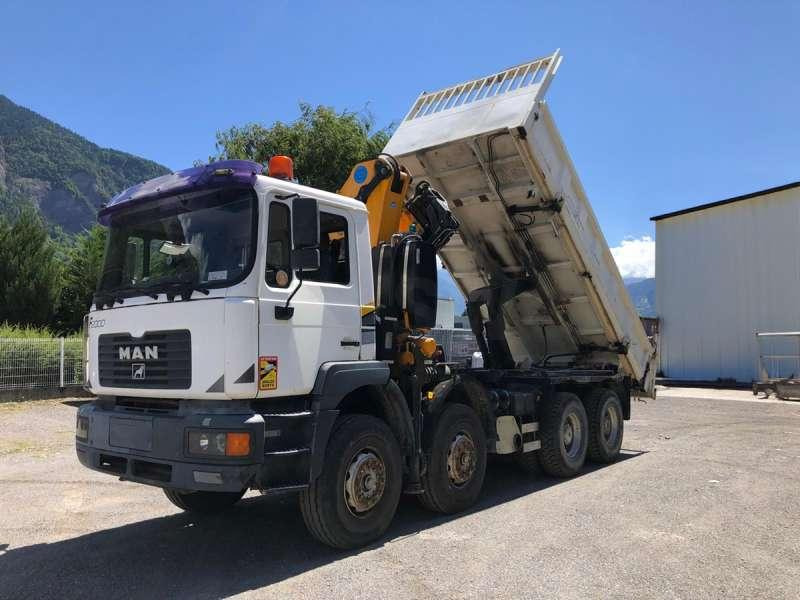MAN GRUE F2000 - Tipper: picture 2 MAN GRUE F2000 - Tipper: picture 2