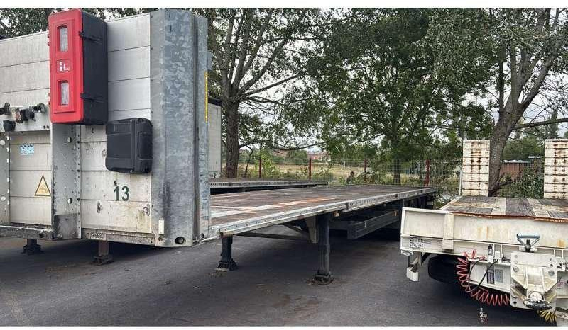 Schmitz 3 ESSIEUX - Dropside/ Flatbed semi-trailer: picture 1 Schmitz 3 ESSIEUX - Dropside/ Flatbed semi-trailer: picture 1