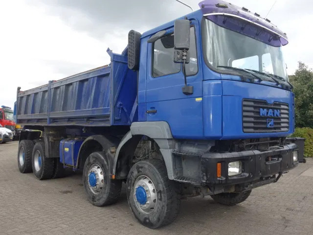 MAN 35.414 8x8 meiller kipper manual diesel pomp - Tipper: picture 5 MAN 35.414 8x8 meiller kipper manual diesel pomp - Tipper: picture 5