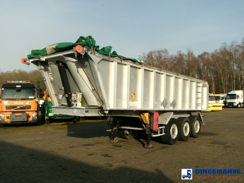 Benalu Tipper trailer alu 22 m3 + tarpaulin - Tipper semi-trailer: picture 1 Benalu Tipper trailer alu 22 m3 + tarpaulin - Tipper semi-trailer: picture 1