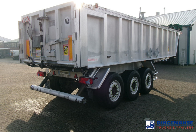 Benalu Tipper trailer alu 22 m3 + tarpaulin - Tipper semi-trailer: picture 4 Benalu Tipper trailer alu 22 m3 + tarpaulin - Tipper semi-trailer: picture 4