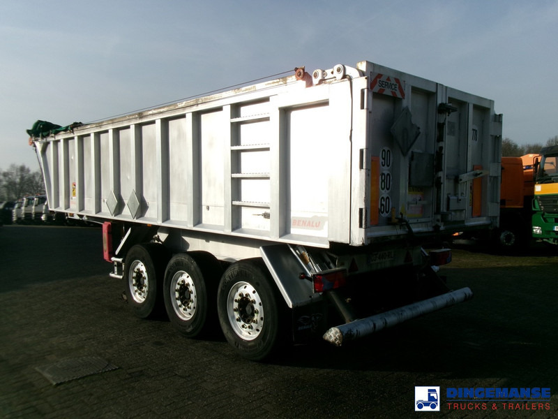 Benalu Tipper trailer alu 22 m3 + tarpaulin - Tipper semi-trailer: picture 3 Benalu Tipper trailer alu 22 m3 + tarpaulin - Tipper semi-trailer: picture 3