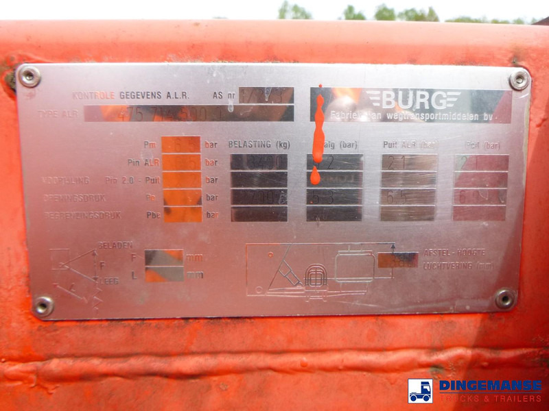 Container transporter/ Swap body semi-trailer Burg 3-axle container chassis 20-30 ft: picture 16 Container transporter/ Swap body semi-trailer Burg 3-axle container chassis 20-30 ft: picture 16